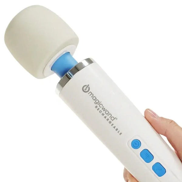 Magic Wand Rechargeable – modernes Design für einfache Handhabung und Portabilität. 
